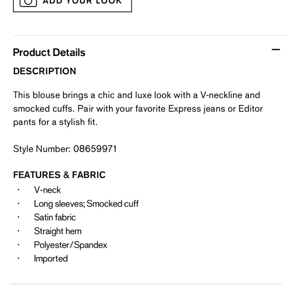 NWT Express floral Long sleeve Vneck - Picture 4 of 6